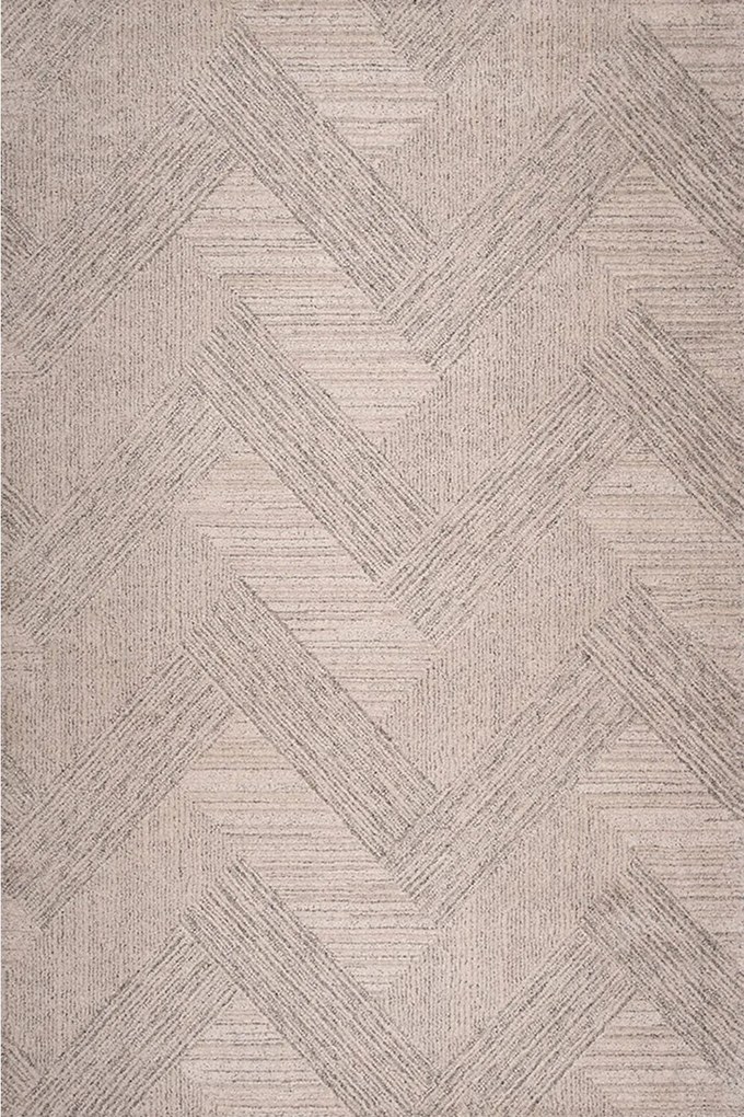 Χαλί Naf Naf Siroc 50828 768 Beige-Grey Βιοκαρπέτ 160X230cm