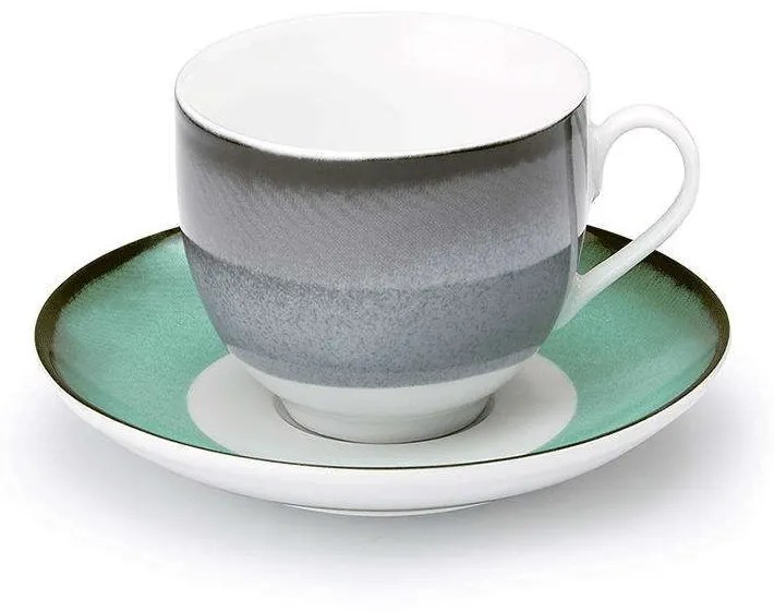 Φλυτζάνι Καφέ Με Πιατάκι Fantastic 25.431.17 100ml Multi Cryspo Trio Porcelain