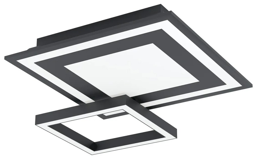 Φωτιστικό Οροφής Eglo 900025 SAVATARILA-Z Μαύρο Ματ (Black Mat) 2700K - 6500K