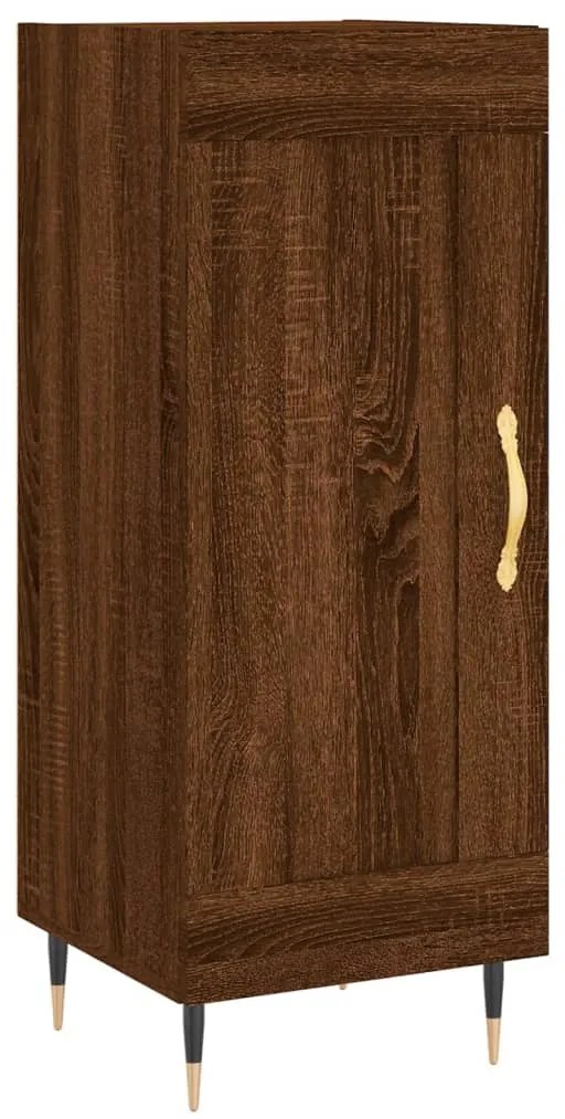 vidaXL Ντουλάπι Καφέ Δρυς 34,5 x 34 x 90 εκ. Επεξεργασμένο Ξύλο