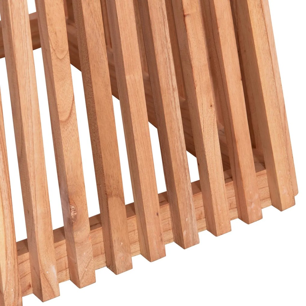 Τραπέζι τραπεζαρίας FRANTZ C9458.01 Τετράγωνο Μασίφ MINDI Ξύλο Φυσικό 80,5x80,5x78,5Y εκ. 80.5x80.5x78.5 εκ.