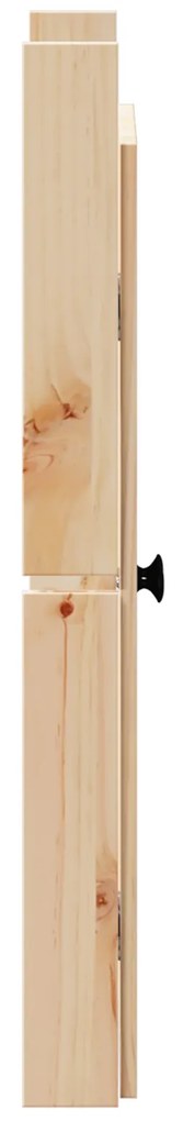 vidaXL Πόρτες Κουζίνας Εξωτερικού Χώρου 50x9x82 εκ. Μασίφ Ξύλο Πεύκου