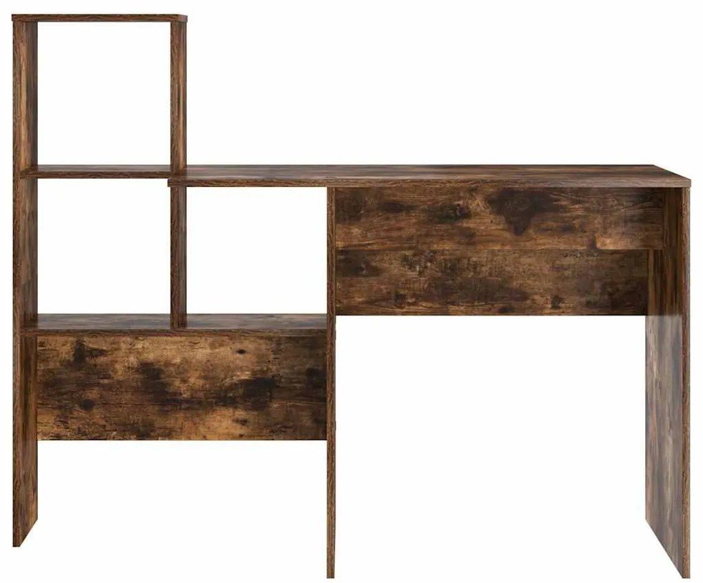 vidaXL Γραφείο Καπνιστή δρυς 131.5 x 50 x 106.5 εκ. Επεξεργασμένο ξύλο
