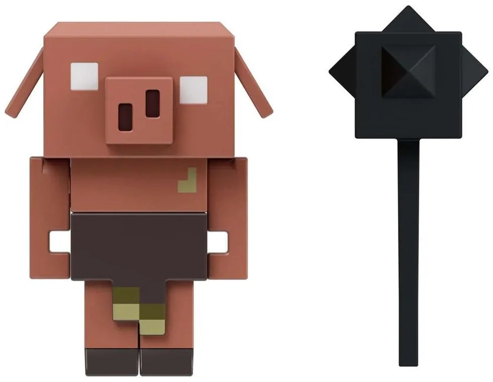 Φιγούρα Minecraft Legends GYR78 Piglin Runt 8cm Brown Mattel