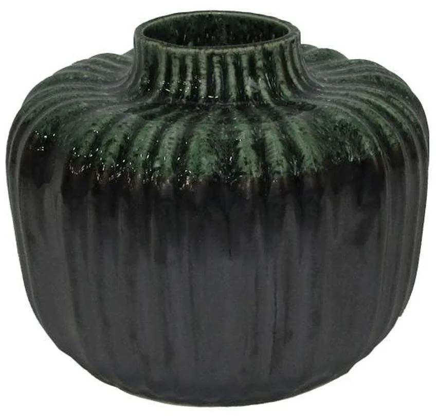 Βάζο Κεραμικό 003-223-091 17x17x14cm Grey-Green Ceramic