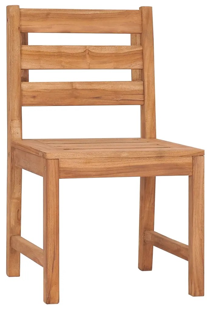 vidaXL Σετ Τραπεζαρίας Κήπου 9 Τεμαχίων από Μασίφ Ξύλο Teak