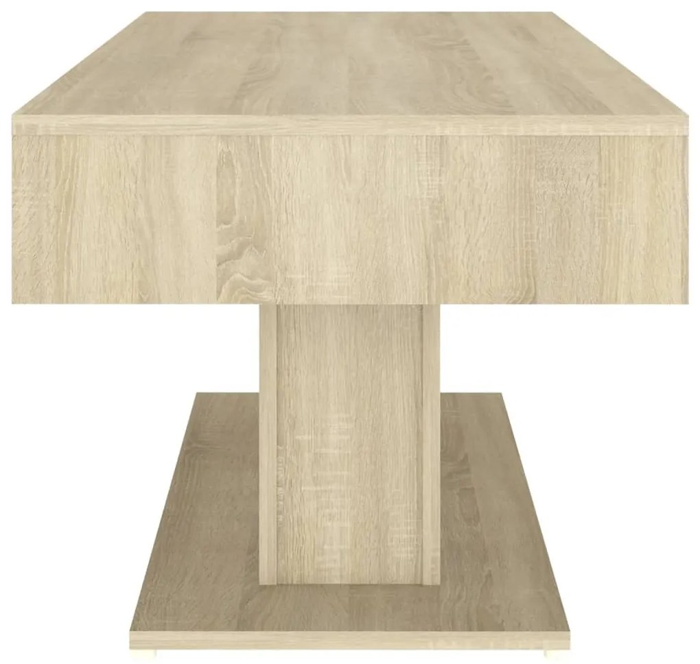 vidaXL Τραπεζάκι Σαλονιού Sonoma Δρυς 96x50x45 εκ. από Επεξεργ. Ξύλο
