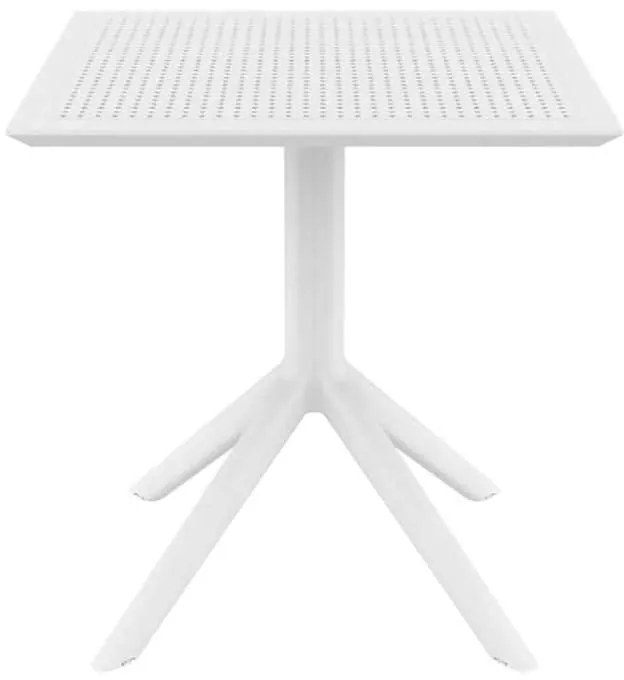 ΤΡΑΠΕΖΙ SKY ΠΟΛ/ΝΙΟΥ 70X70X74εκ. WHITE