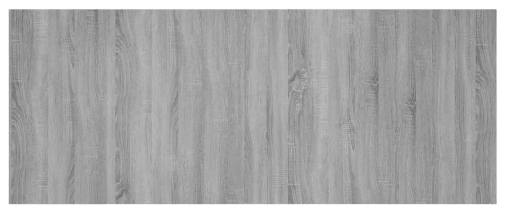 Κεφαλάρι Κρεβατιού Γκρι Sonoma 200x1,5x80 εκ. Επεξεργ. Ξύλο - Γκρι
