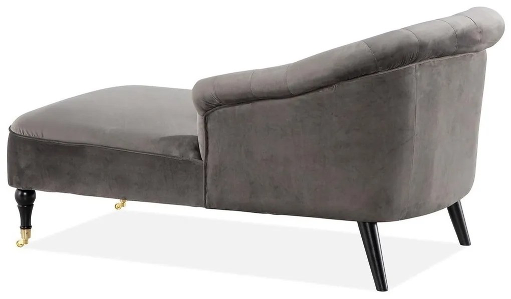 Ανάκλινδρο Augusta 134, Γκρι, 70x71x139cm, Ταπισερί, Πόδια: Ρόδες, Ξύλινα