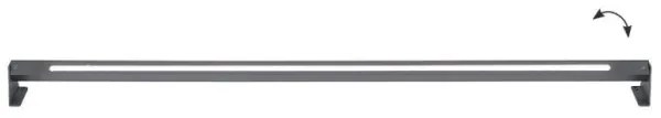 Wall Washer 15W LED Ανθρακί Eξωτερικού Χώρου Levi 4262500 Viokef-4262500-Ανθρακί 4262500