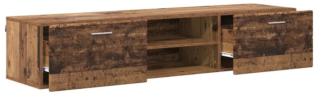 vidaXL Ντουλάπι TV Παλαιό ξύλο 150 x 39 x 30 εκ Επεξεργασμένο ξύλο
