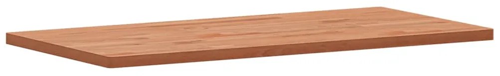 vidaXL Πάγκος Μπάνιου 100x50x2,5 εκ. από Μασίφ Ξύλο Οξιάς