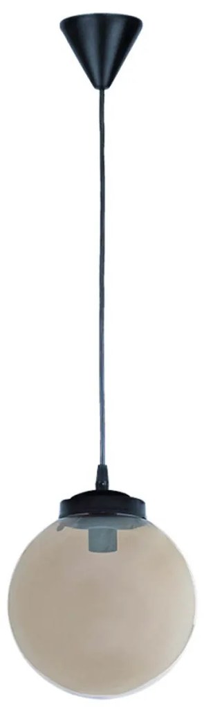 Φωτιστικό Οροφής Μονόφωτο Heronia GL-600 02-0313 Fume