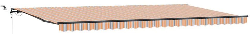 vidaXL Σκηνίτσα Αναδιπλούμενη with Πολύχρωμο 600 x 300 εκ ύφασμα