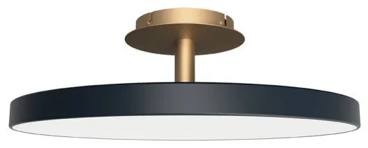 Πλαφονιέρα Φωτιστικό Οροφής LED 37W Φ60cm Ορειχάλκινη Βάση Asteria Up Umage 2330 Ανθρακί