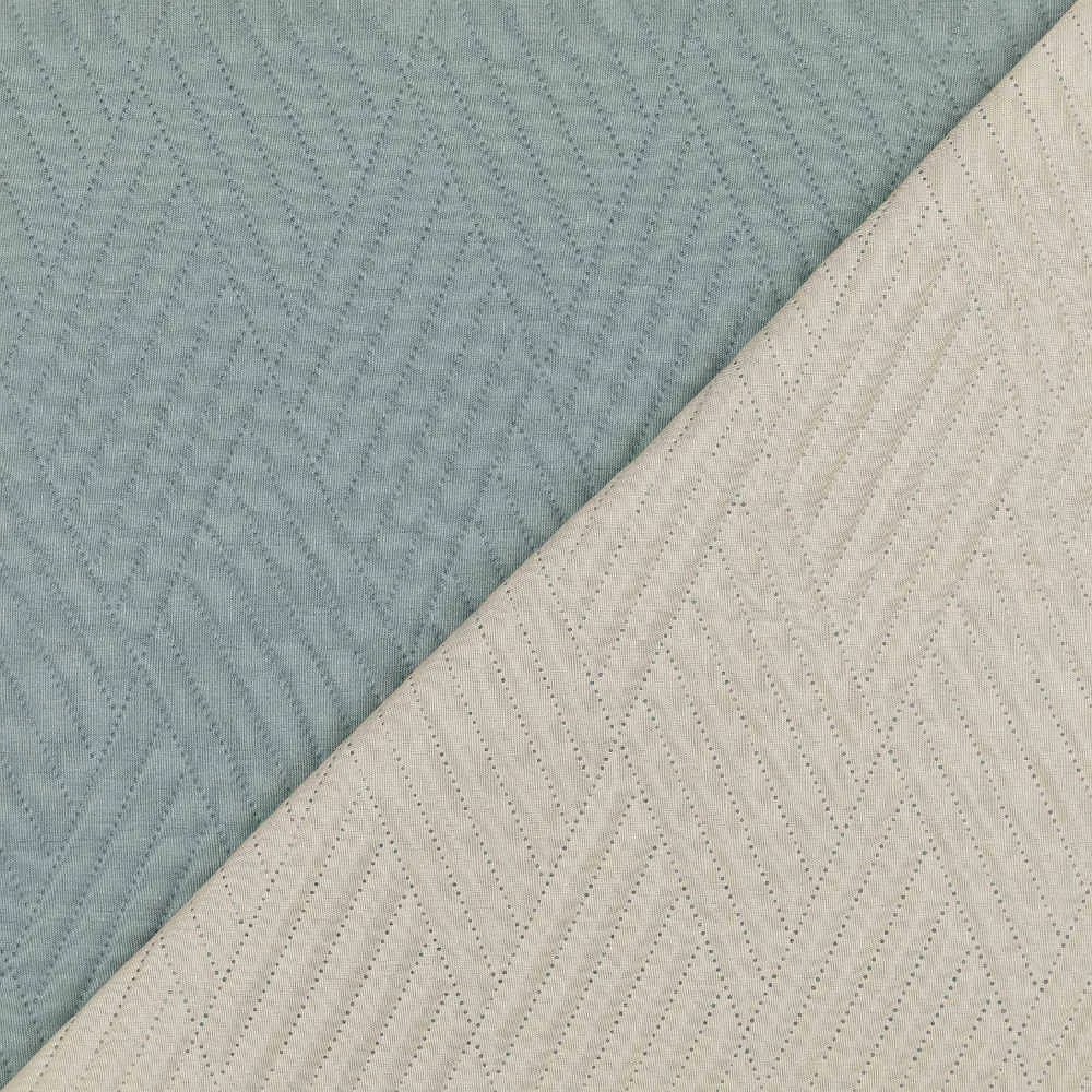 Κουβερλί Diamond Μονό - 160 x 240 cm - Γκρι-Γκρι ανοιχτό - Borea