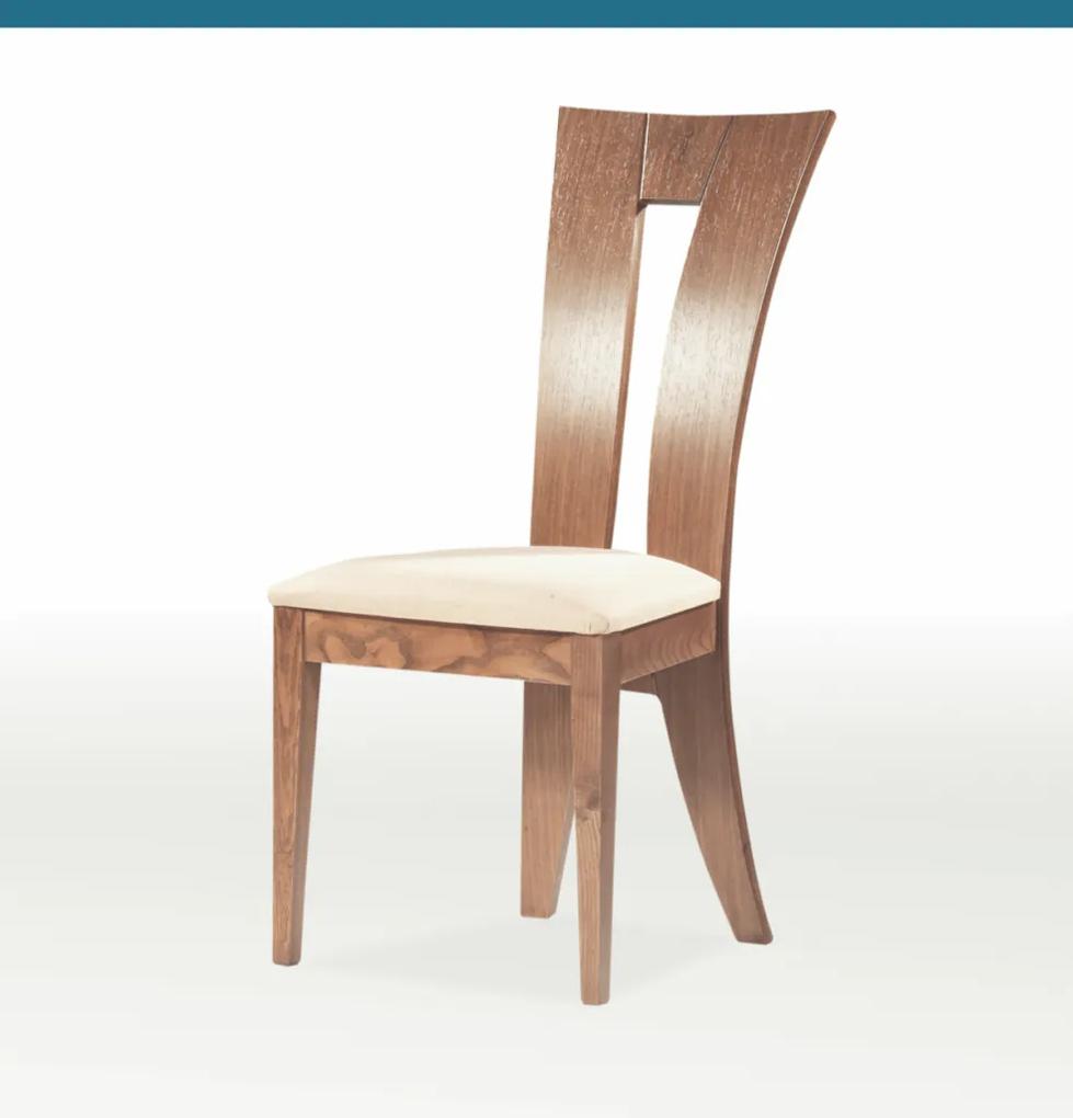Ξύλινη καρέκλα Spirit μπεζ-καφέ 101,5x46x44x43cm, FAN1234