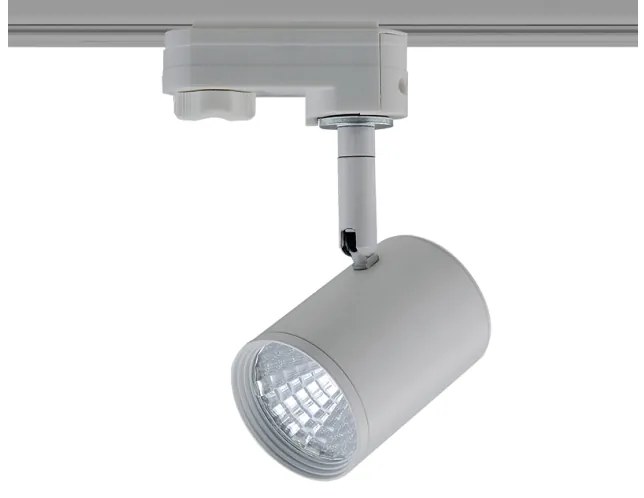 Σποτ Φωτιστικό Ράγας LED COB 7W 3000K 4 Καλώδια IP20 Zuno ACA-ZUNO730G4-Γκρι ZUNO730G4
