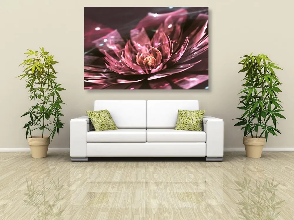 Εικόνα floral ψευδαίσθηση - 60x40