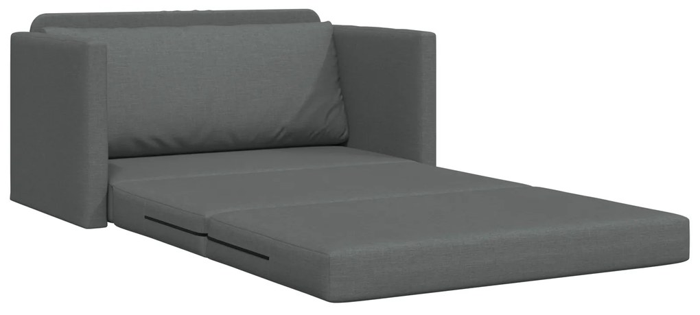 vidaXL Καναπές Κρεβάτι 2 σε 1 Ανθρακί 124x71x78 cm Υφασμάτινος