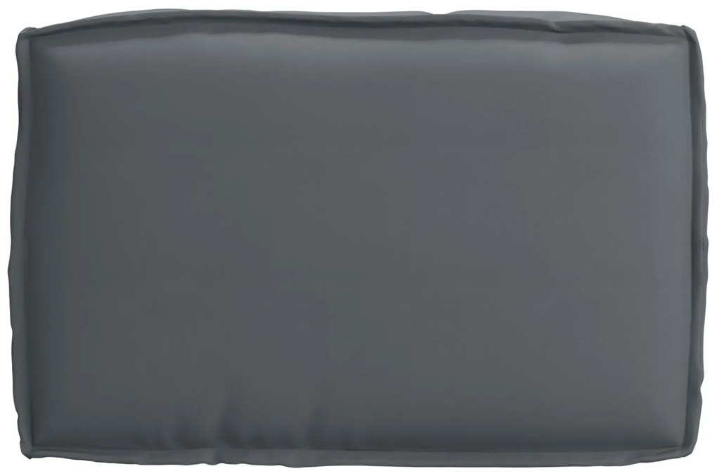 vidaXL Μαξιλάρι Παλέτας για Καθίσμα Ανθρακί 60x40x8 εκ Υφασμα Oxford