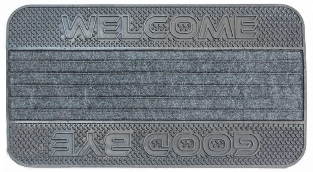 Πατάκι Εισόδου (40x70) San Lorentzo Straight SLZ114 Silver