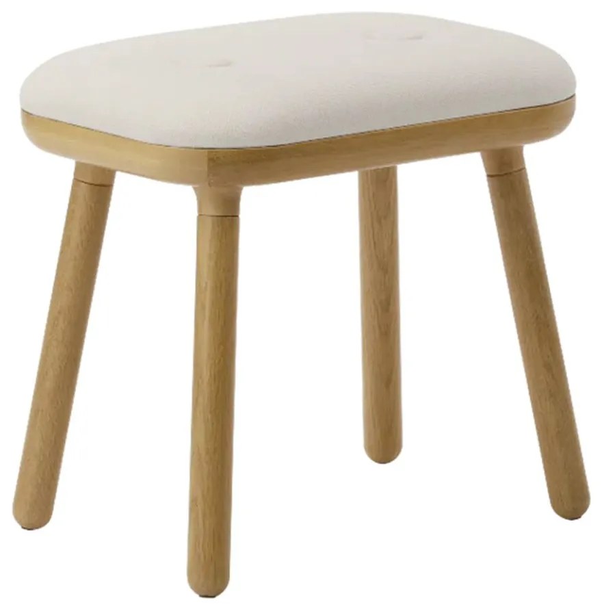 Σκαμπό Ψηλό Paff 5610C5610-2C732-02 50x35x46.5cm Oak White Sands Umage