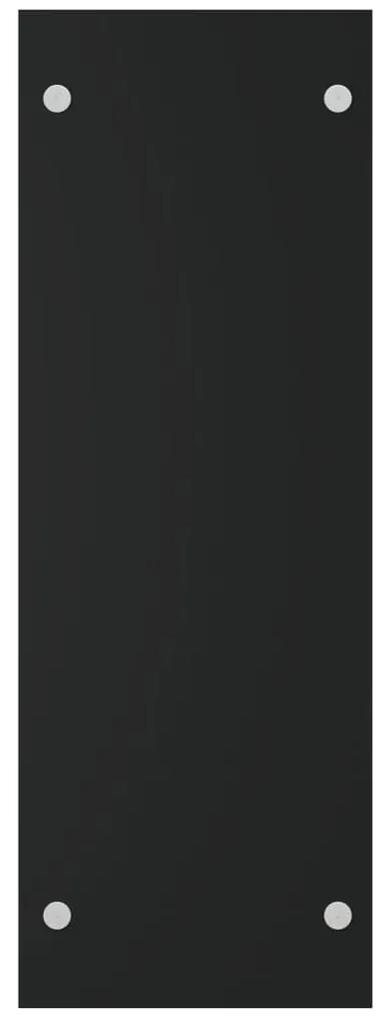 vidaXL Ράφι Καυσόξυλων Μαύρο 40 x 35 x 100 εκ. από Ψημένο Γυαλί