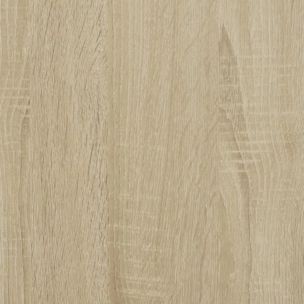 Κουτί Αποθήκευσης με Sonoma Δρυς 40x40x51,5 εκ. Επεξ. Ξύλο - Καφέ