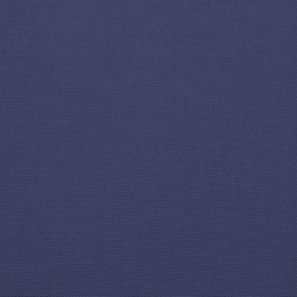 Μαξιλάρι Παλέτας Ναυτικό Μπλε 60 x 60 x 12 εκ. Υφασμάτινο - Μπλε
