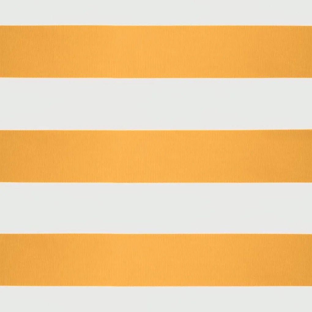 Τέντα Πτυσσόμενη Αυτόματη Κίτρινη και Λευκή 3,5 x 2,5 μ. - Πολύχρωμο