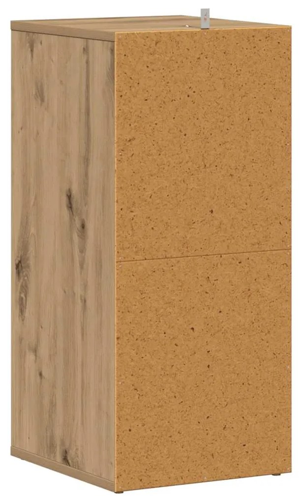 vidaXL Ντουλάπια παπουτσιών 2 τεμ Artisan Oak 32x35x70 cm
