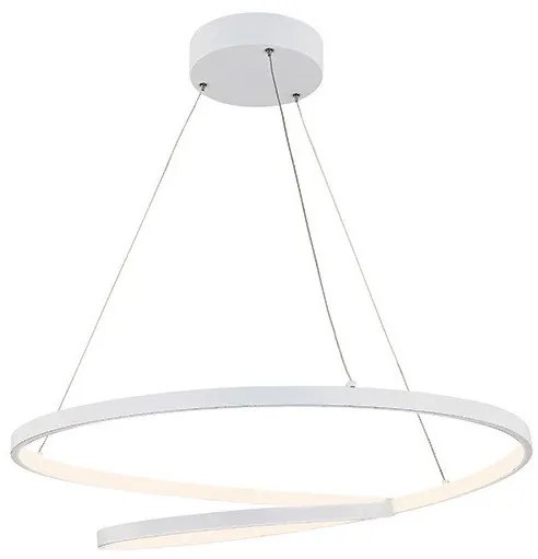 Κρεμαστό Φωτιστικό Οροφής LED Λευκό 180055 Zambelis-180055-Λευκό 180055