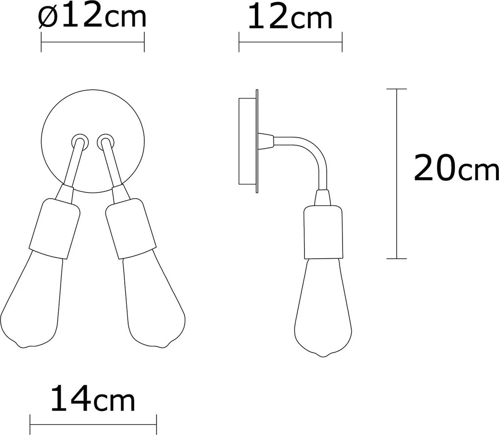 Wall Lamp Harput - N-1329 Chrome