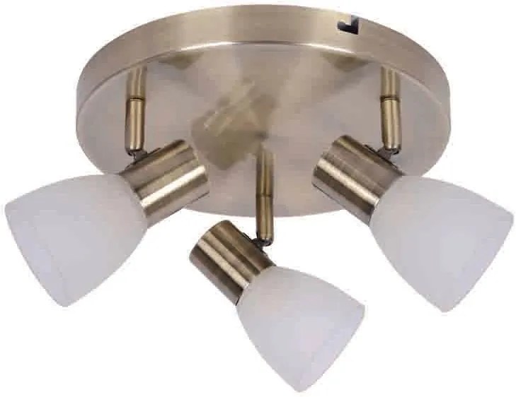 Επιτοίχιο σποτ InLight 9064-3-Μπρονζέ