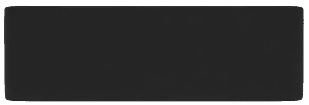 vidaXL Νιπτήρας Πολυτελής Μαύρο Ματ 41 x 30 x 12 εκ. Κεραμικός