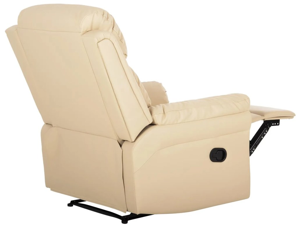 Πολυθρόνα HAPPER C9785.13 Μασάζ με Εκρού PU 76x94x102Υεκ. 76x94x102 εκ.