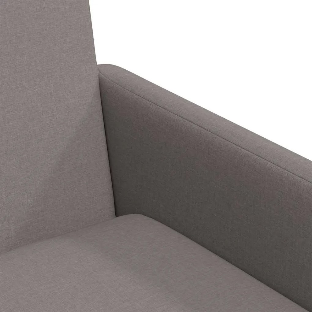 vidaXL Καρέκλες φαγητού 2 pcs Taupe 57 x 67 x 95 εκ ύφασμα