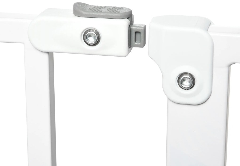 PawHut Παιχνίδι πόρτας, Σύστημα σύσφιξης, Ρυθμιζόμενο μήκος, Χάλυβας/ABS, 75-115 x 76cm, Λευκό