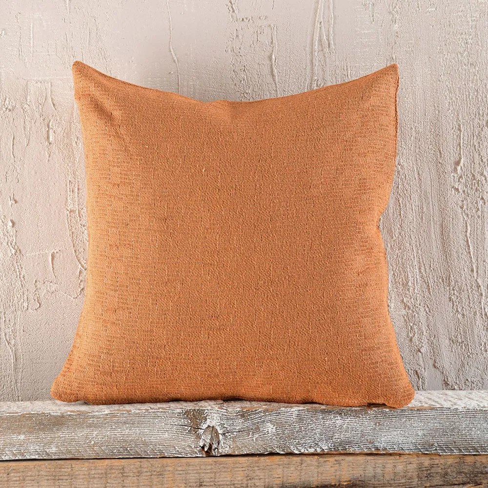 Μαξιλαροθήκη Διακοσμητική Ermis Terracotta Ρυθμός 40Χ40 Βαμβάκι-Πολυέστερ