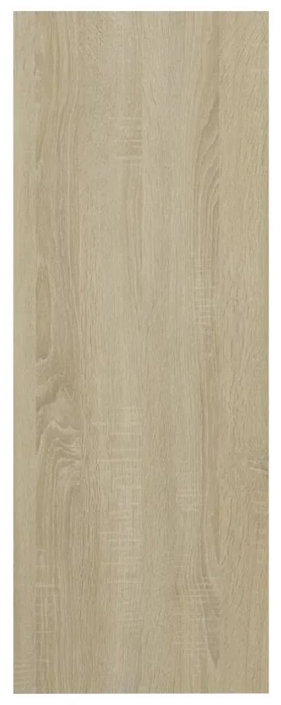 vidaXL Τραπεζάκι Κονσόλα Sonoma Δρυς 78x30x80 εκ. από Επεξ. Ξύλο
