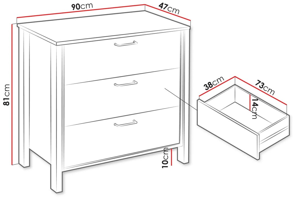 Μπουφές Indygo mini-Ladi
