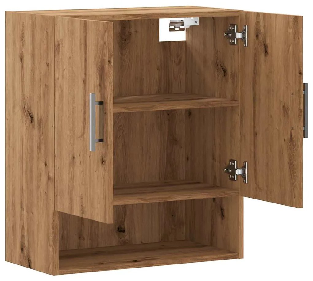 vidaXL Ντουλάπι Τοίχου Δρυς τεχνίτης 60x31x70 εκ. Επεξεργασμένο Ξύλο