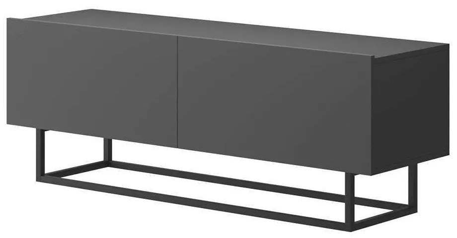 Έπιπλο Τηλεόρασης 02110-ENJ-g 120x47x37cm Anthracite Particle Board