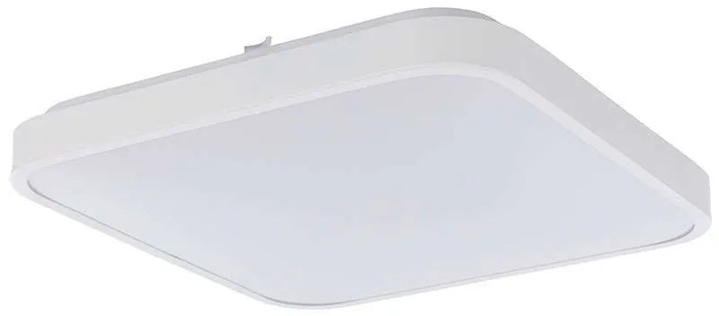 Φωτιστικό Οροφής - Πλαφονιέρα Agnes Square Led 16W 9166 White Nowodvorski Μέταλλο,Πλαστικό