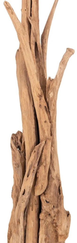 ΚΑΛΟΓΕΡΟΣ  ΑΠΟ ΜΑΣΙΦ ΞΥΛΟ TEAK ΦΥΣΙΚΟ 170-200ΕΚ.