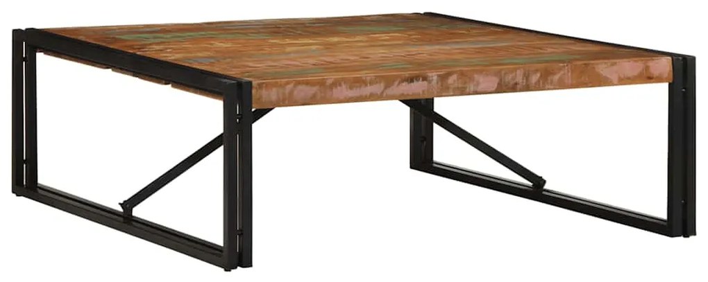 Τραπεζάκι σαλονιού πολύχρωμο Ξύλο μασίφ ανακυκλωμένο