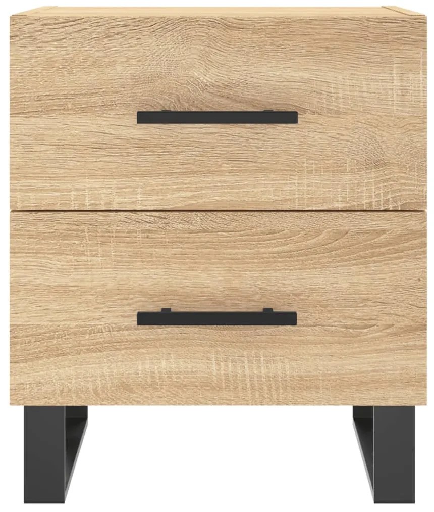 vidaXL Κομοδίνο Sonoma Δρυς 40 x 35 x 47,5 εκ. από Επεξεργασμένο Ξύλο
