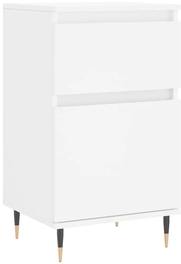 vidaXL Ντουλάπια 2 τεμ. Λευκά 40 x 35 x 70 εκ. από Επεξεργασμένο Ξύλο